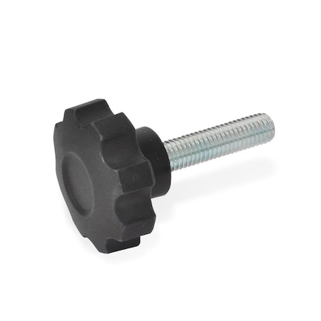 J.W. Winco Vpa-25 M6-15 Eight Lobe Knob Plastic 6302035